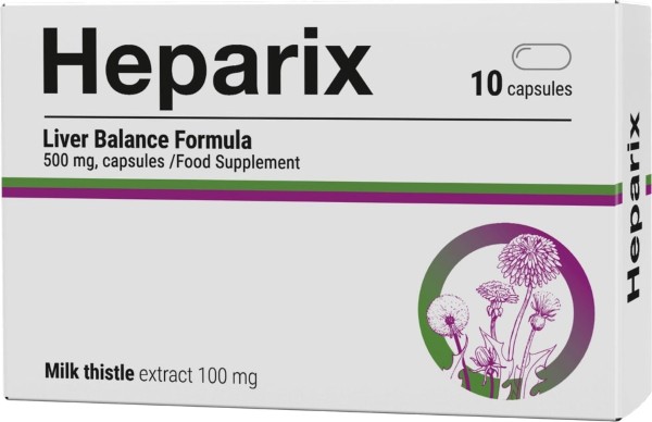 Heparix supliment natural pentru regenerarea ficatului - disponibil pe Nutristore.ro