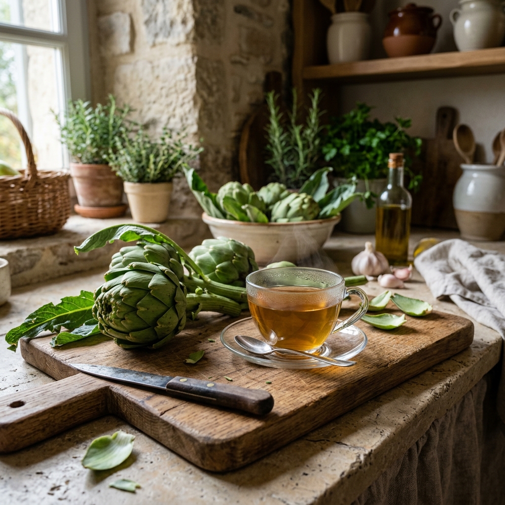 Figura 1: Anghinarea nu este doar un ingredient culinar mediteranean, ci o plantă medicinală puternică.