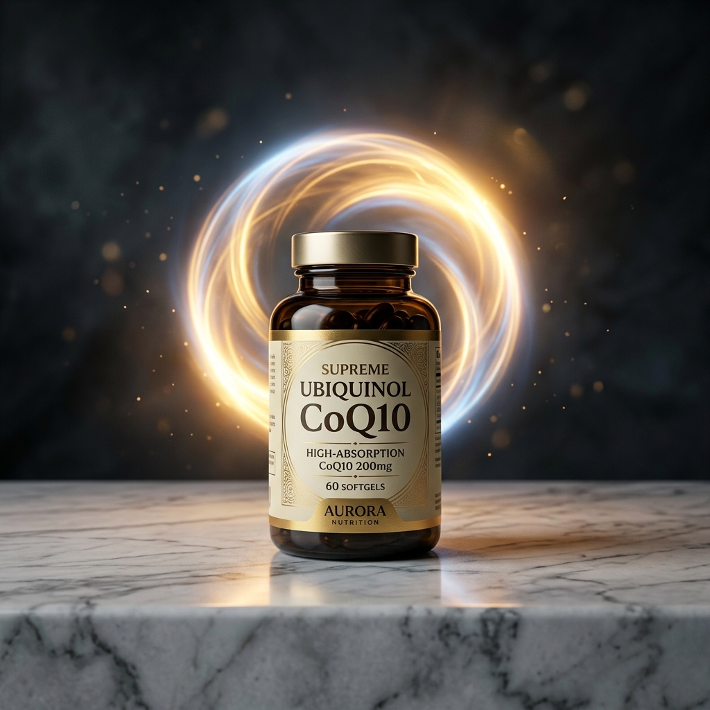 Figura 3: Ubiquinolul CoQ10 ofera absorbtia maxima pentru energie si sanatatea inimii.