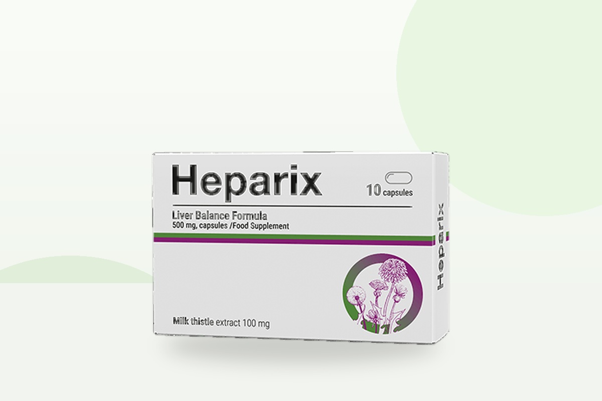 Heparix este un supliment pentru susținerea ficatului disponibil pe Nutristore.ro.